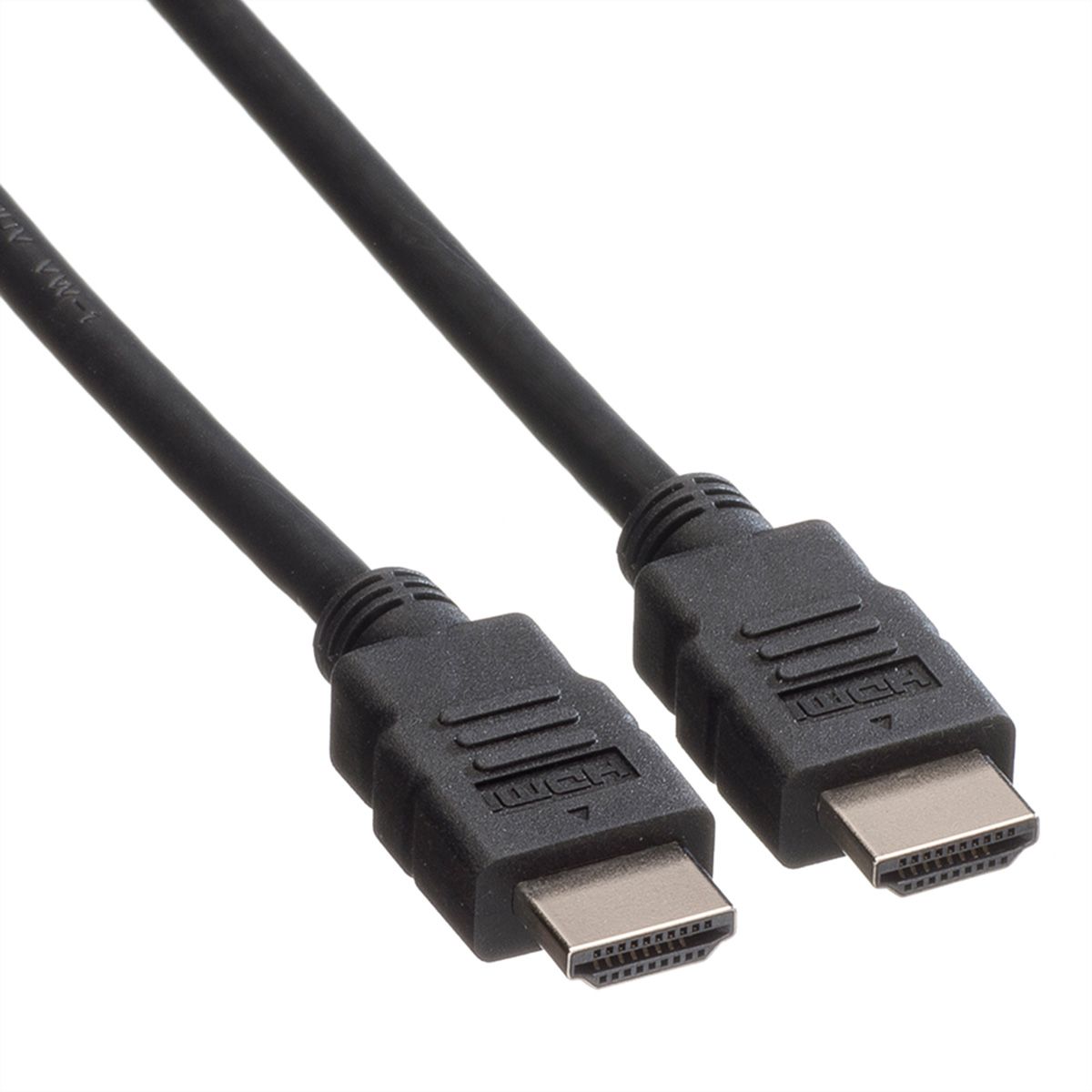 ROLINE HDMI High Speed kabel met Ethernet M-M, LSOH, zwart, 5 m