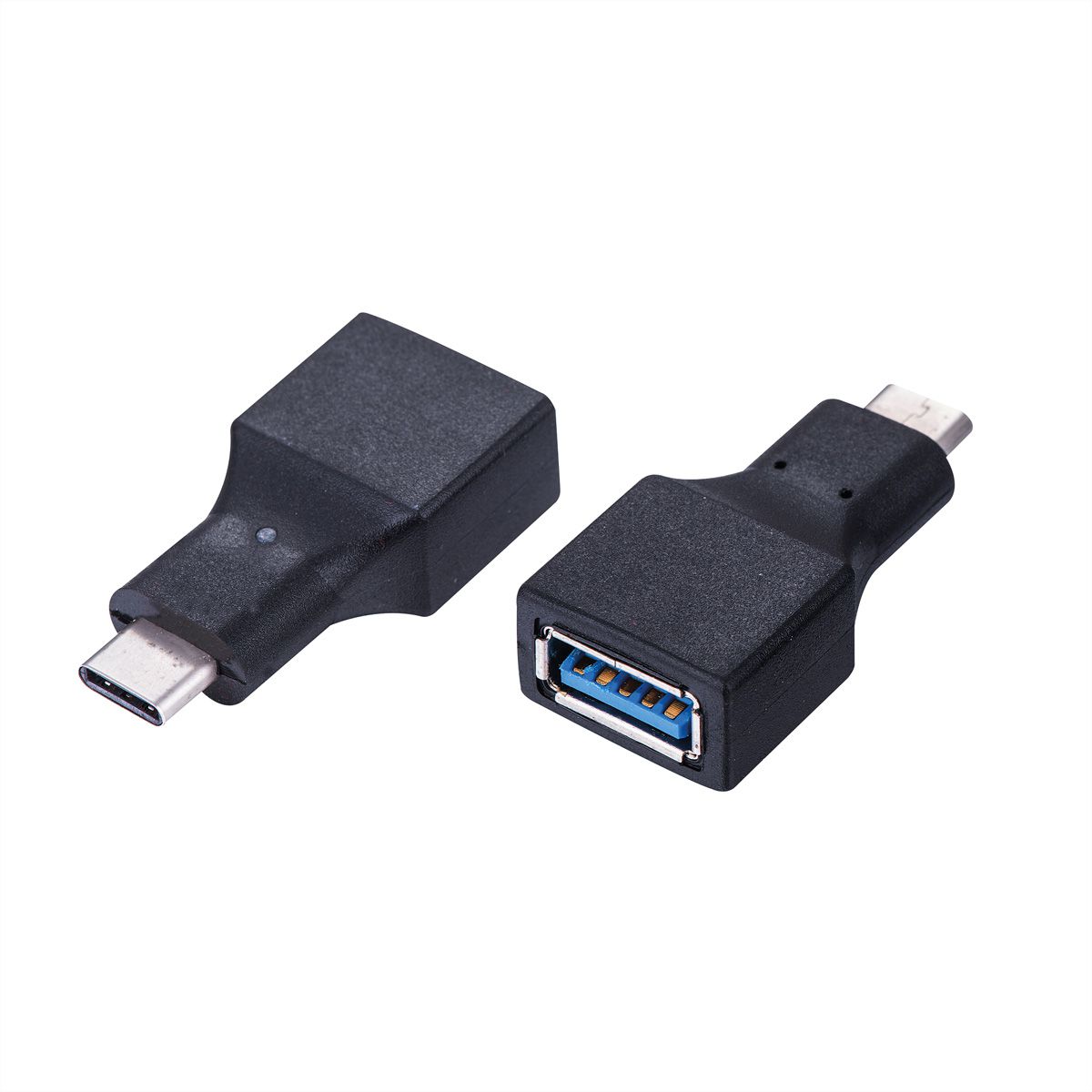 VALUE USB 3.2 Gen 1-adapter, USB Type C - A, M/F, OTG, zwart
