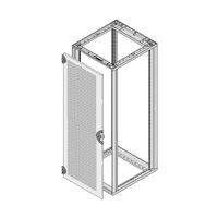 SCHROFF Novastar Perforated Steel Door, 29 U, RAL 7035