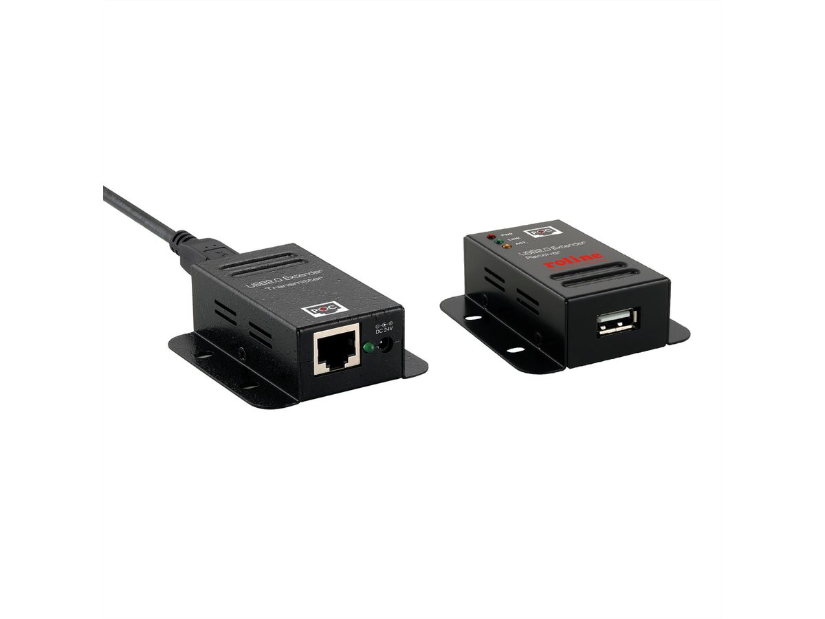 ROLINE USB 2.0 verlenging via RJ45, 1x USB, max. 50m