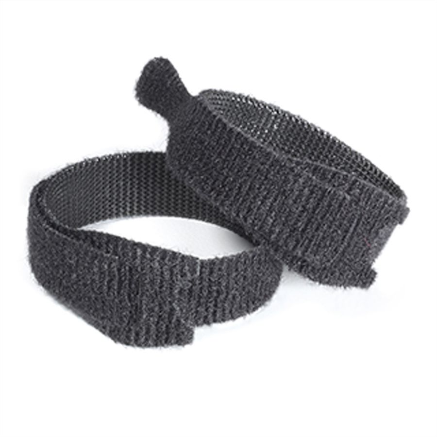 VELCRO® ONE-WRAP® Herbruikbare klittenbandstrips, ONE-WRAP® strips 12mm x 20cm x 6 Zwart