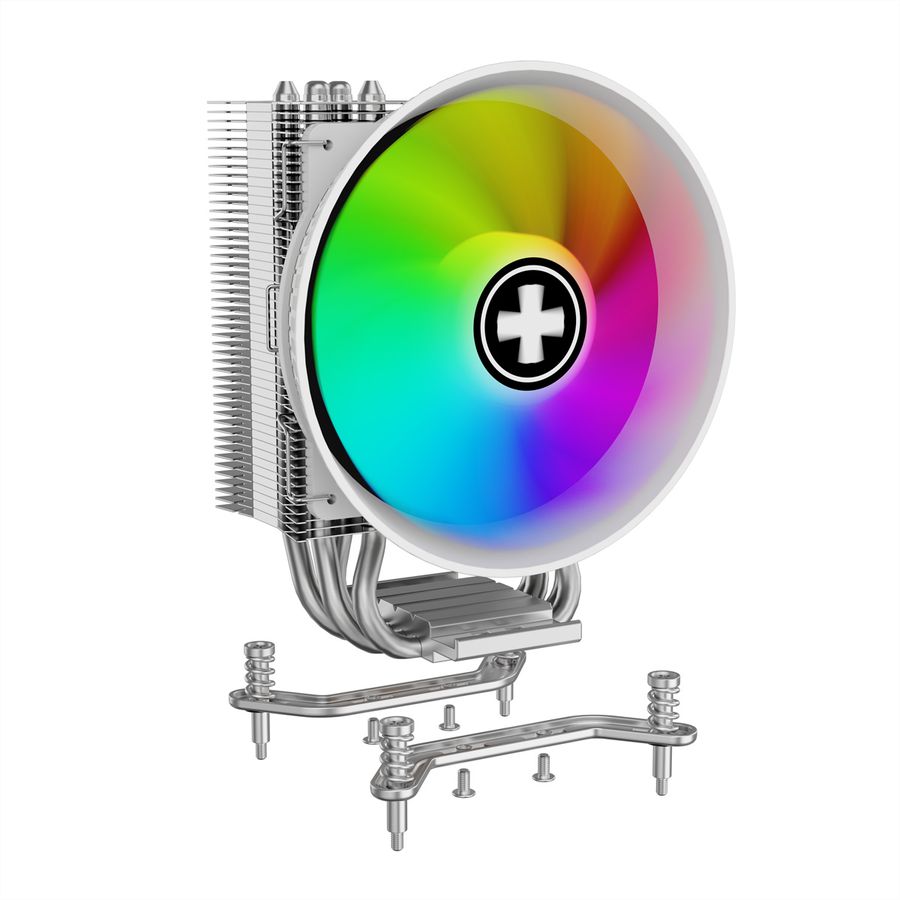 XILENCE XC249 ARGB CPU-Kühler, 120mm PWM FDB Lüfter, 200W TDP