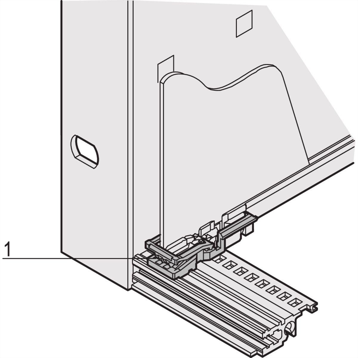 SCHROFF PCB Retainer A
