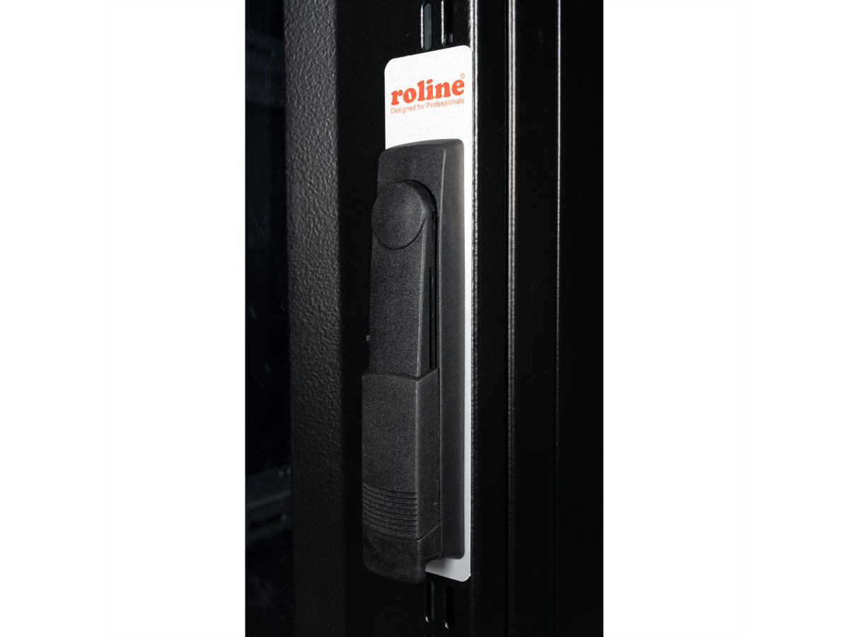 ROLINE 19-inch server rack Pro 36 U, 600x1000 BxD zwart plexiglas
