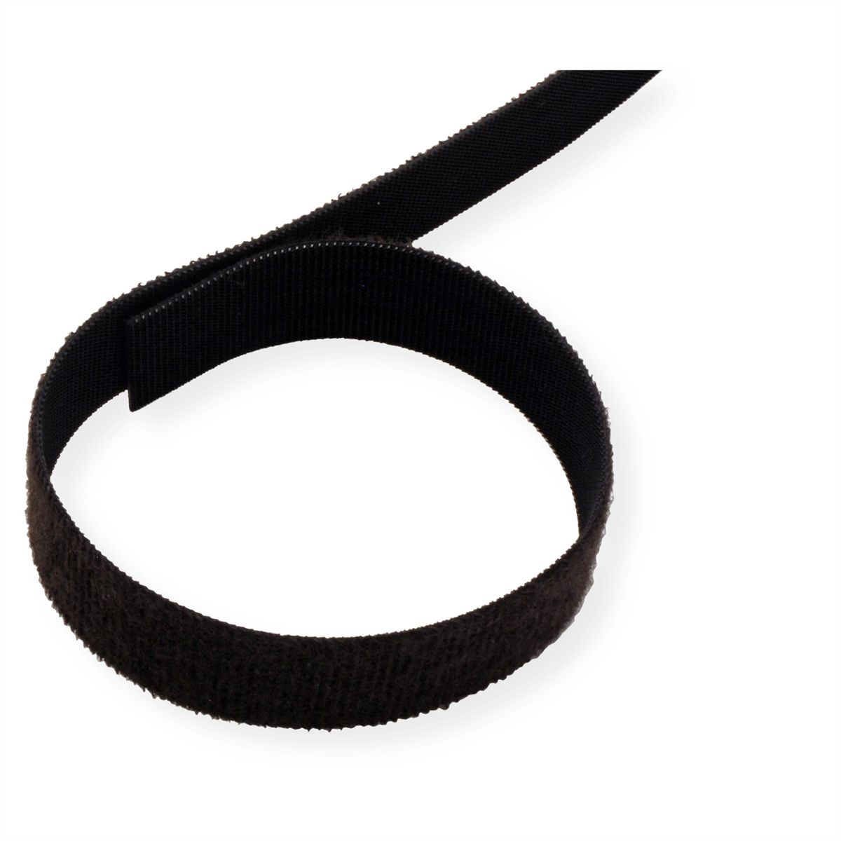VELCRO® ONE-WRAP® Klittenband ongeperforeerd, 20mm, zwart, 5 m
