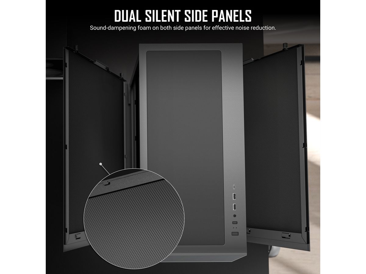 ANTEC Performance P7S Mid-Tower ATX, M-ATX and ITX PC Case, silver