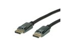 ROLINE DisplayPort Cable, DP-DP, v1.2, M/M, 1.5 m