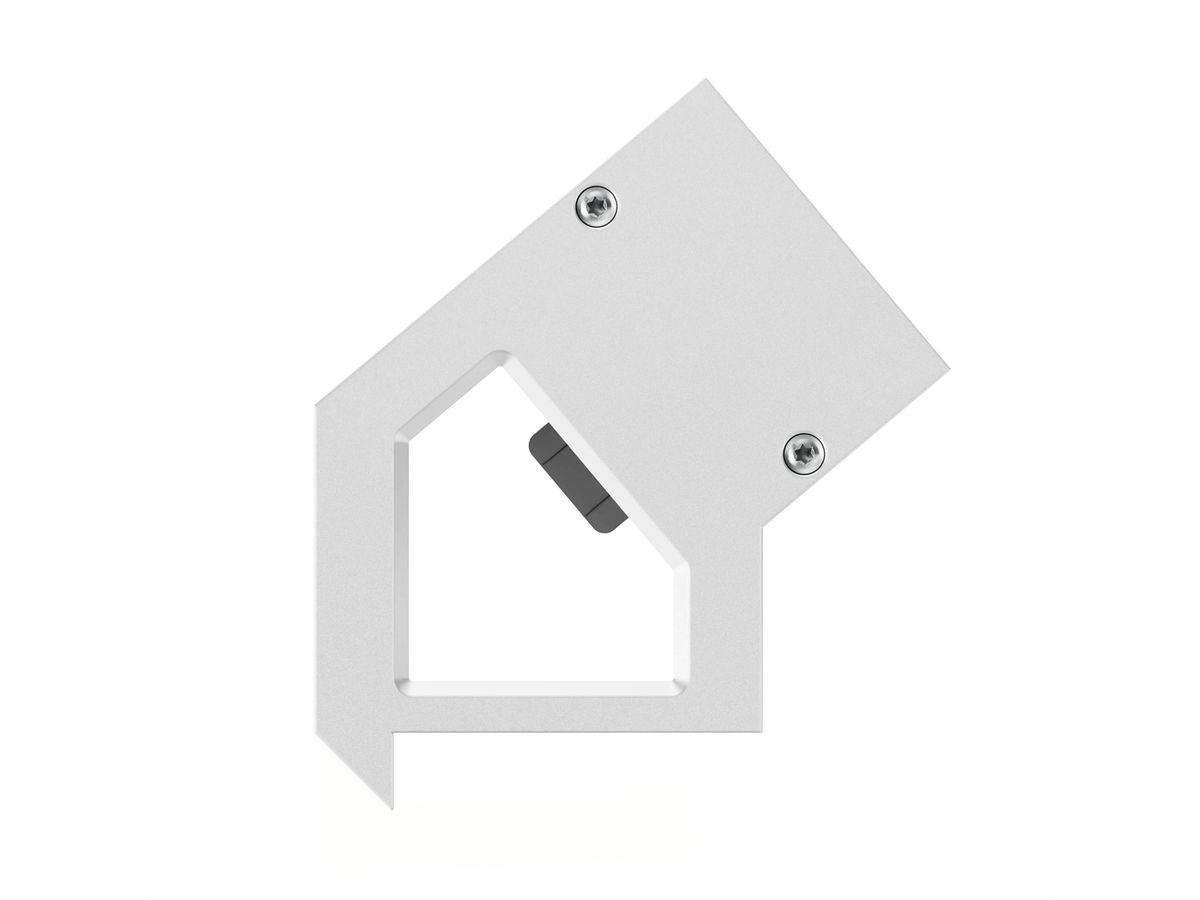 BACHMANN DESK2 2xCH 90° 1xUSB C/C 45W, L=0,2m INOX