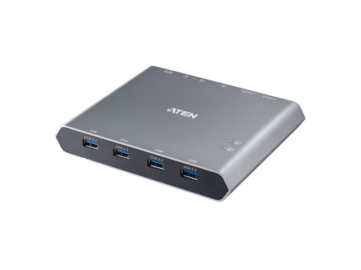 ATEN US3311 2-poorts USB-C 4K DisplayPort KVM-dock