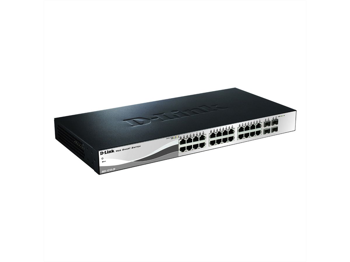 D-Link DGS-1210-28 28-Poorts Web Smart Gigabit Switch