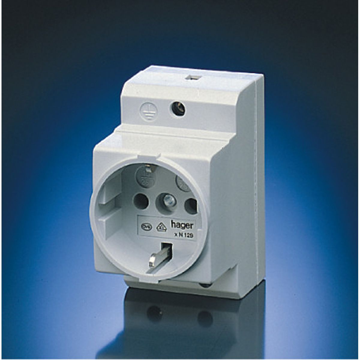 SCHROFF Power Distribution Modules According to DIN 43880, SCHUKO Socket 250 V, 16 A