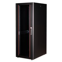 ROLINE 19-inch network cabinet Basic 32 U, 600x800 WxD glass door black