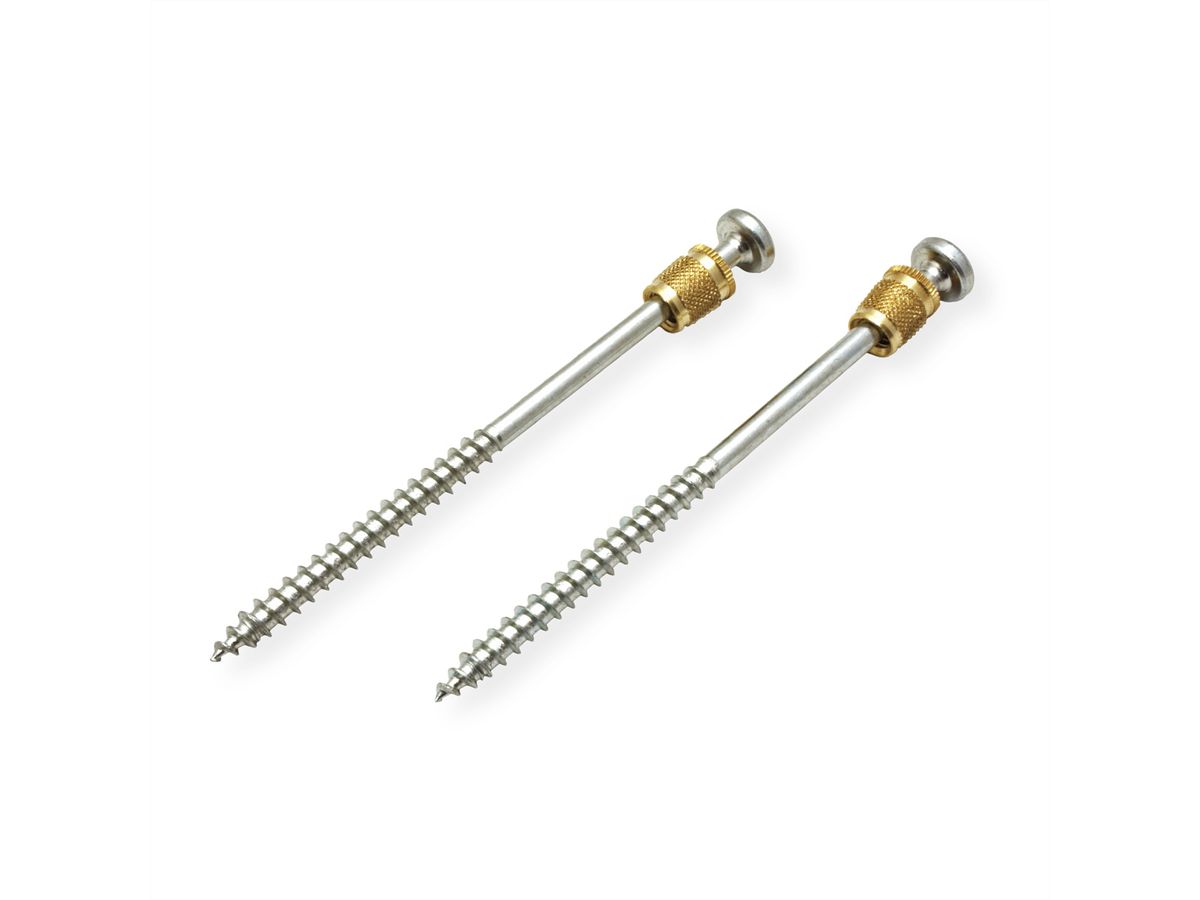 BACHMANN DESK chipboard screws 4x80mm, sleeves