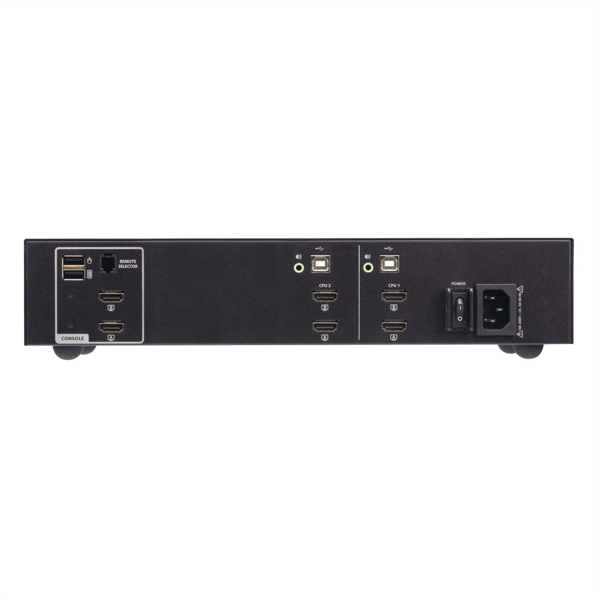 ATEN CS1142H4 2-Port 4K HDMI Dual Display Secure KVM PSD PP V4.0 Compliant)