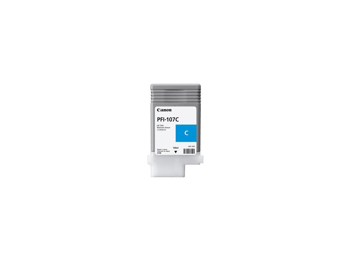 Canon PFI-107C Cyaan inktcartridge