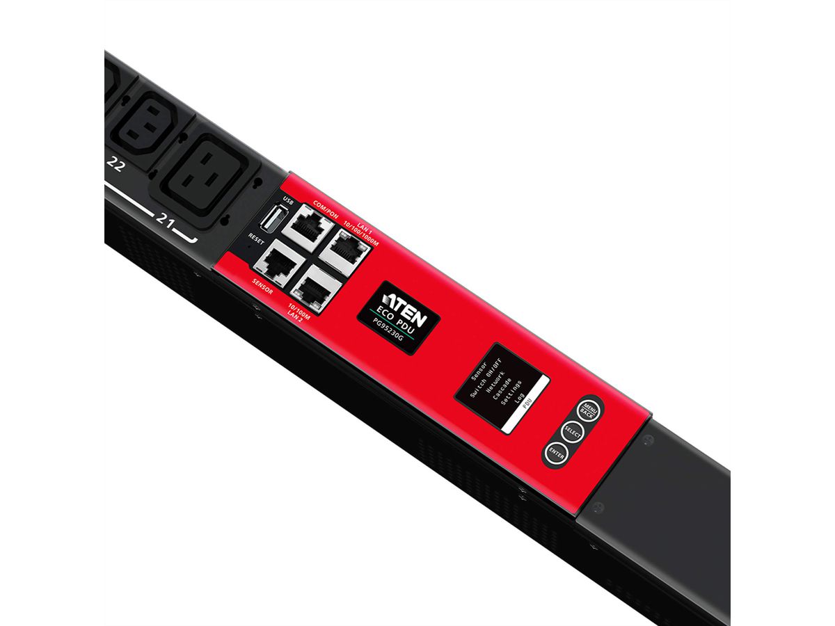 ATEN PG95230G 30-poorts 3-fase PDU 16A