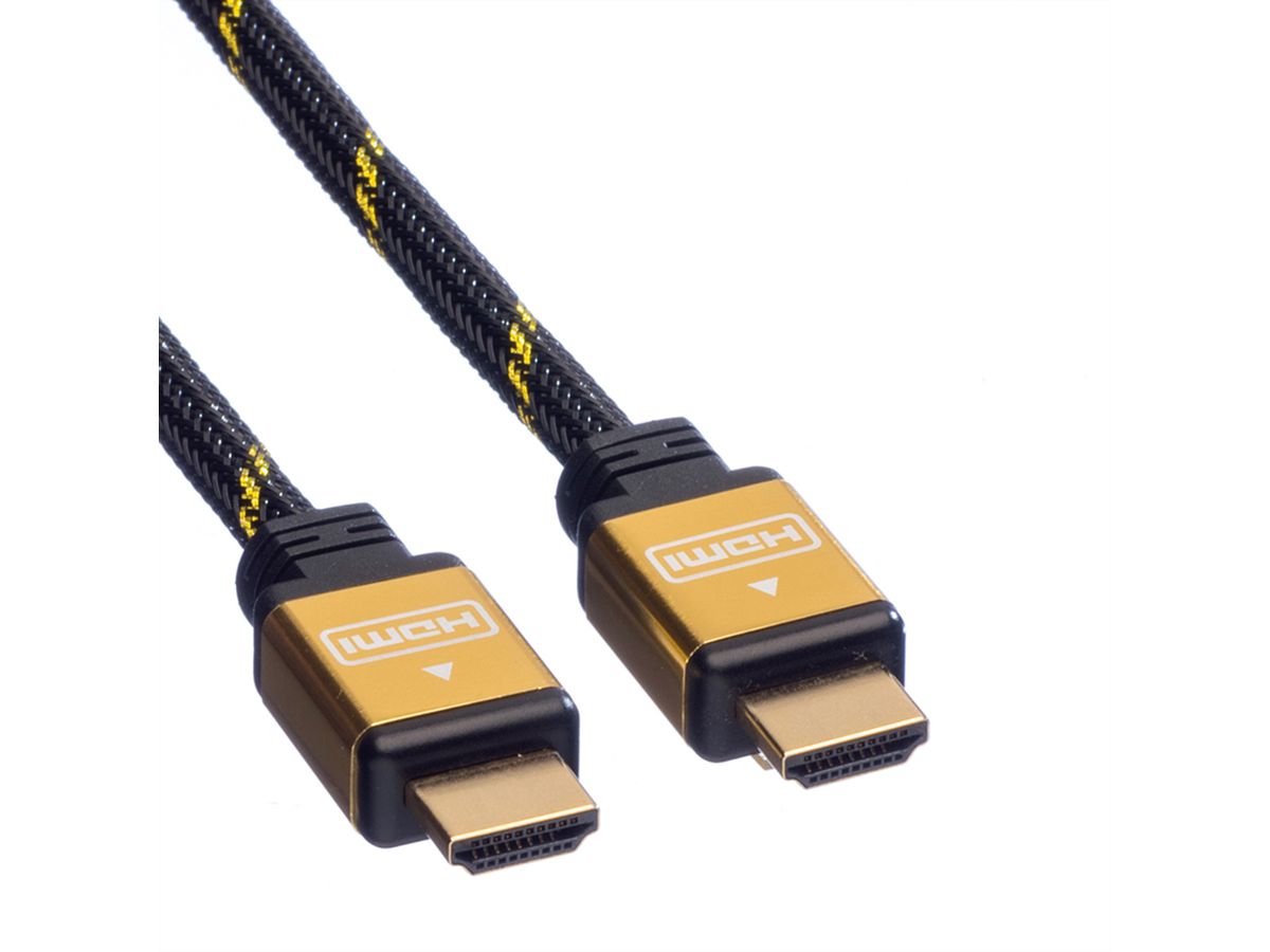 ROLINE GOLD HDMI HighSpeed Kabel met Ethernet, M-M, 7,5 m