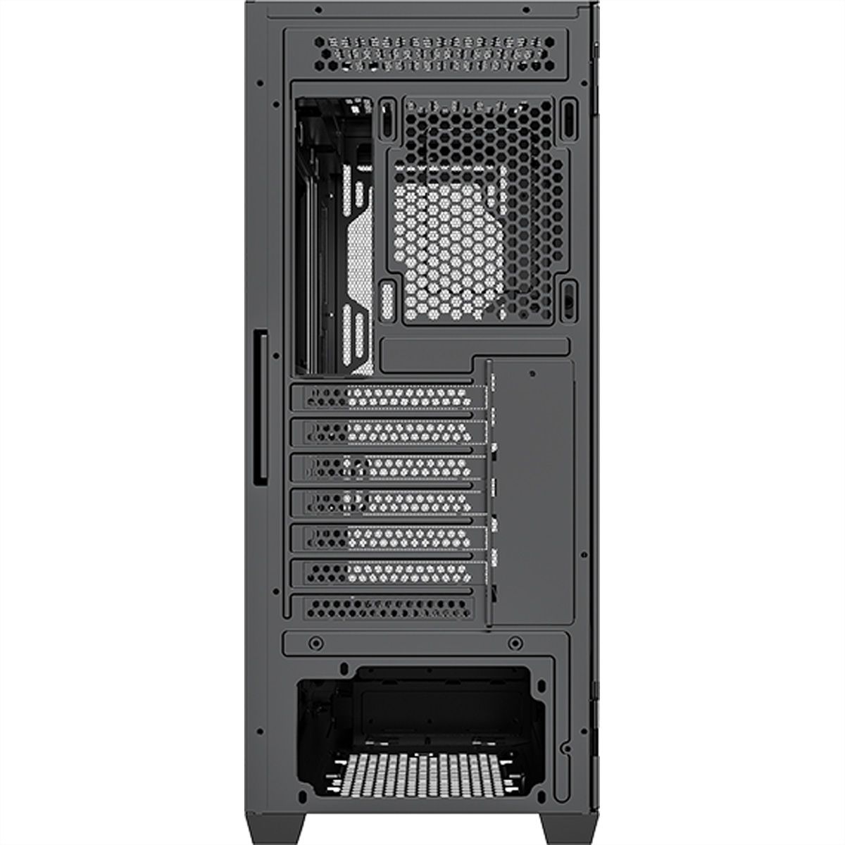 Xilence Xilent Blade II X613 RGB Gaming PC-behuizing , RGB ATX Midi Tower