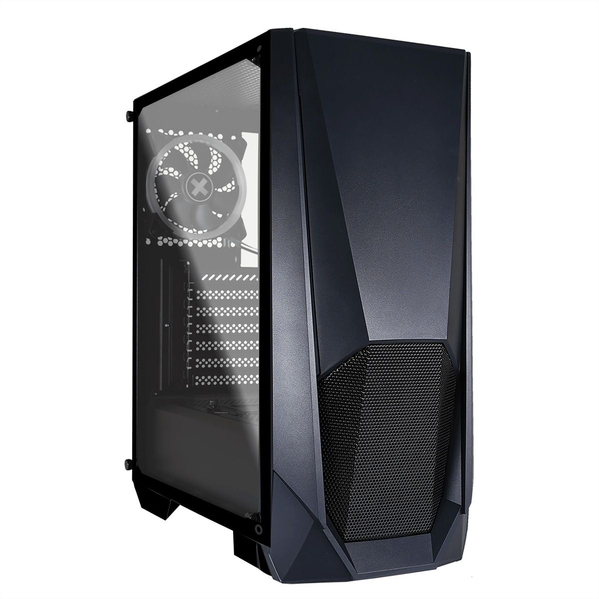 Xilence Xilent Blast X505.ARGB Gaming PC Case, RGB ATX Midi Tower, black