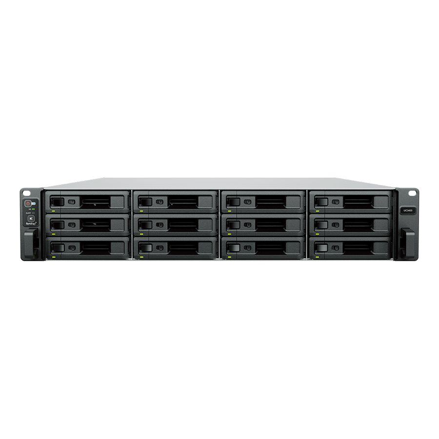 Synology UC3400 NAS/storage server Rack (2U) Ethernet LAN D-1541