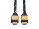 ROLINE GOLD HDMI HighSpeed Kabel met Ethernet, M-M, 15 m