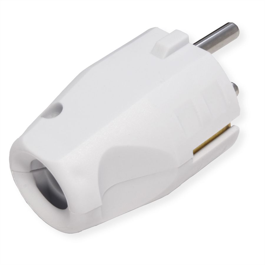 BACHMANN mounting plug, for supply cable H03VV-F3G0.75-1.0-1.5mm, white