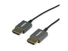 ROLINE HDMI 8K (7680 x 4320) Ultra HD Cable + Ethernet, M/M, Coaxial, Ultra-Slim, black, 1.5 m