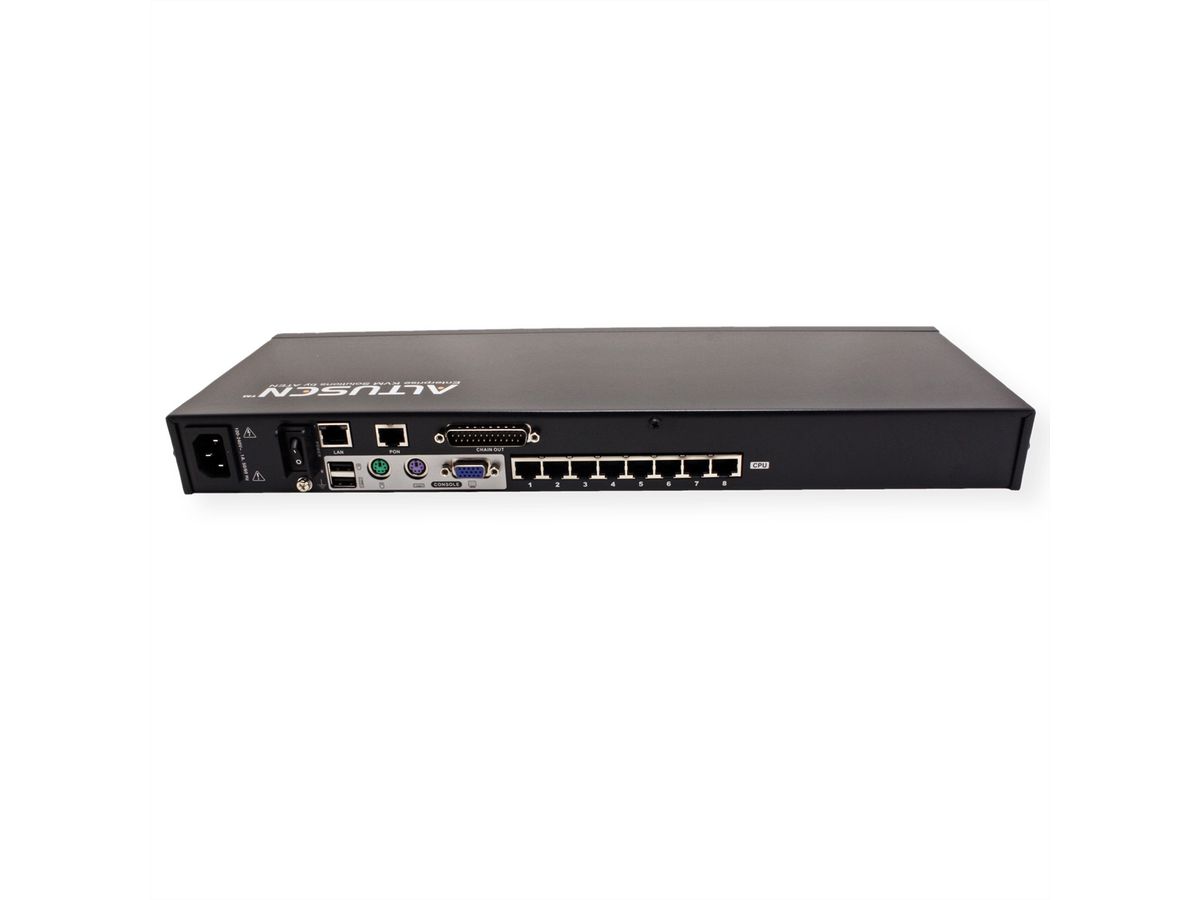 ATEN KH1508Ai 1-Local/Remote Shared Access 8-Port Multi-Interface Cat 5 KVM over IP Switch
