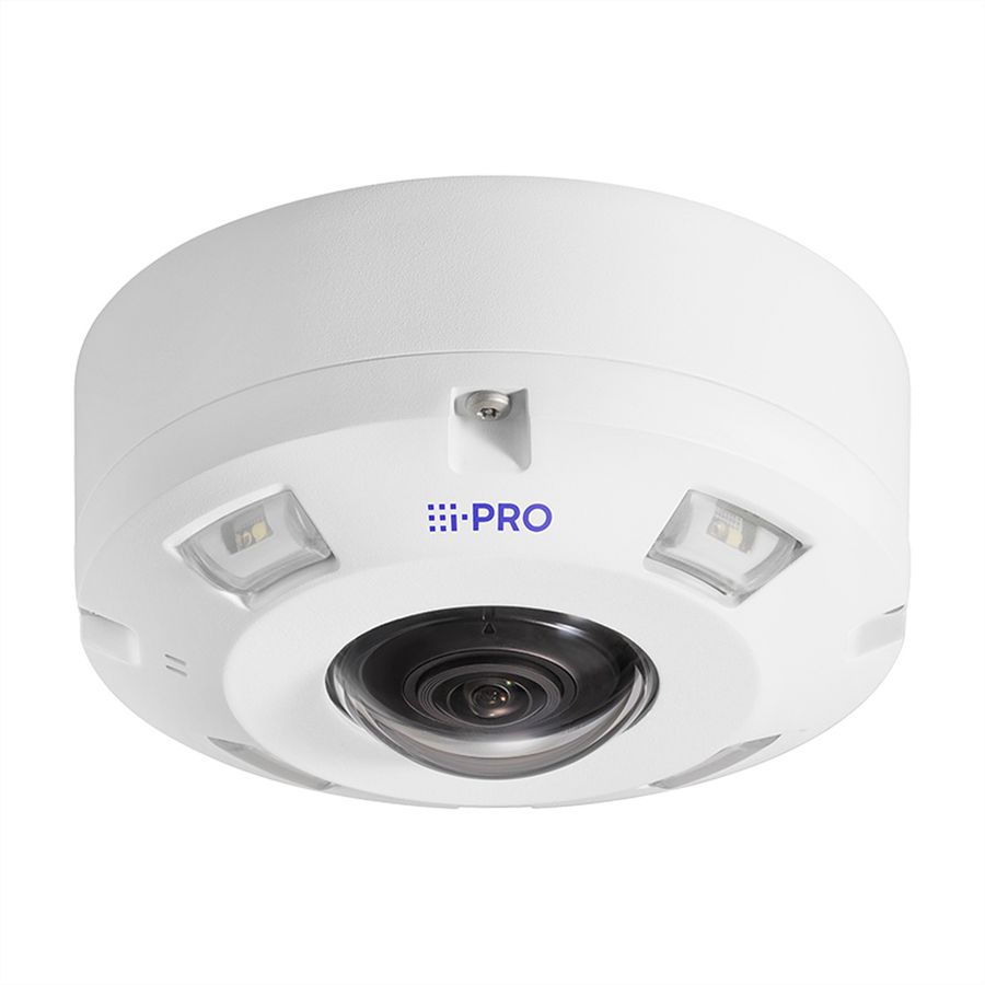 i-PRO WV-X45701-F1LMV 4K 12,5MP Outdoor VANDAL IR Fisheye Camera, M12 connector