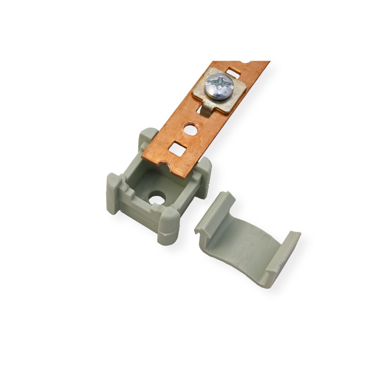 ROLINE potential equalisation rail, 220mm incl. earthing cable