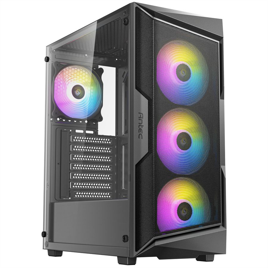 ANTEC AX61 Elite PC case Midi Tower Gaming ATX, black