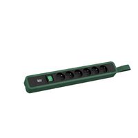 BACHMANN PRIMO 2 6xUTE 1xswitch with loop 2.0m CEE7/7 RAL6028