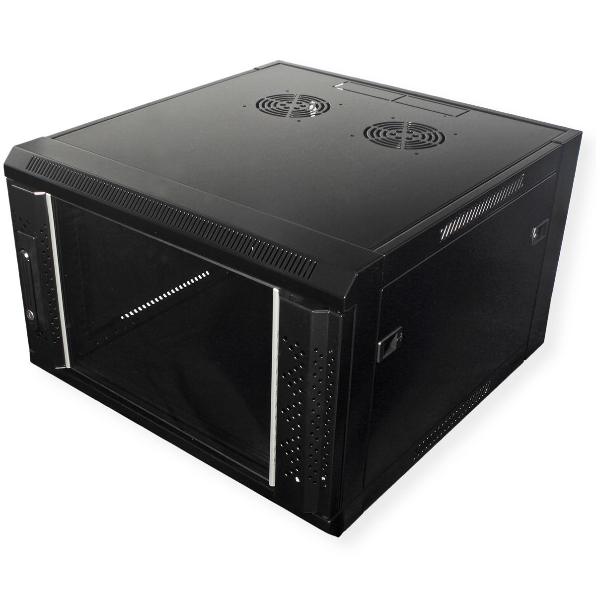 VALUE 19" Wall Mount Rack 6U, 368 x 570 x 600mm (HxWxD), black