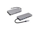 EXSYS EX-1221HM USB 3.2 Gen1 C-HUB 11 Ports für Notebook, Matebook und MacBook