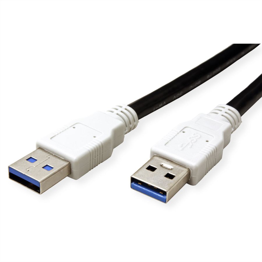 BACHMANN USB 3.0 cable A/A 1:1, black, 2 m