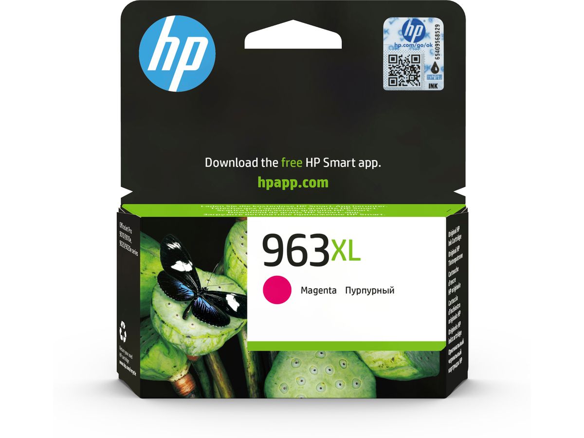 HP 963XL High Yield Magenta Original Ink Cartridge