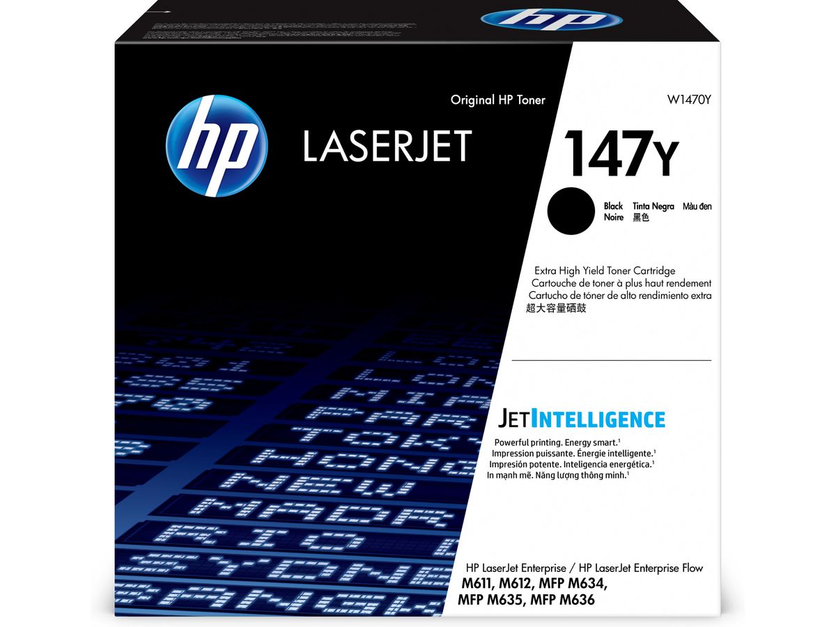HP 147Y Extra High Yield Black Original LaserJet Toner Cartridge