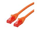 ROLINE Patchkabel Cat.6 UTP, Component Level, LSOH, oranje, 0,3 m