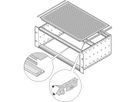 SCHROFF EuropacPRO Afdekplaat, universeel, 84 pk, 175 mm