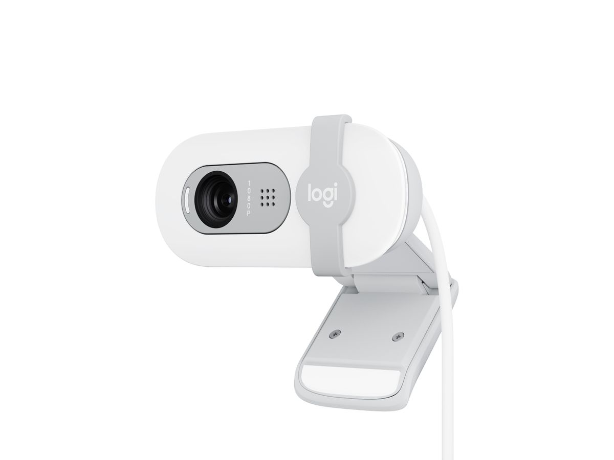 Logitech Brio 100 webcam 2 MP 1920 x 1080 pixels USB White