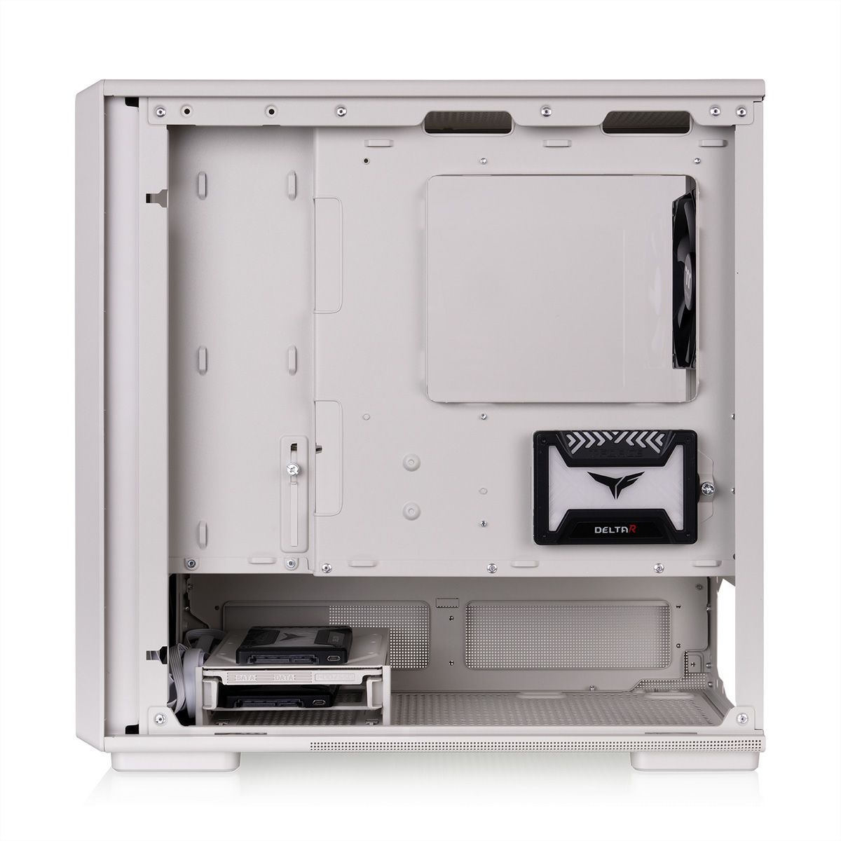 Thermaltake Retro 260 TG Micro Tower Case, Beige