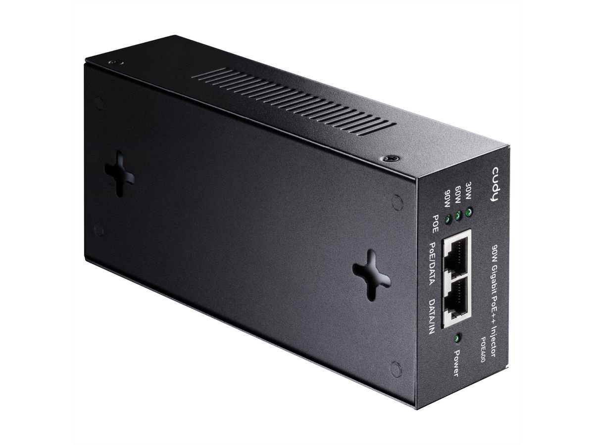 CUDY POE400 90W PoE+/PoE Injektor Gigabit
