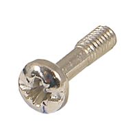 SCHROFF Kraagschroef, kruisgleuf/gleuf (M2,5x11), staal vernikkeld