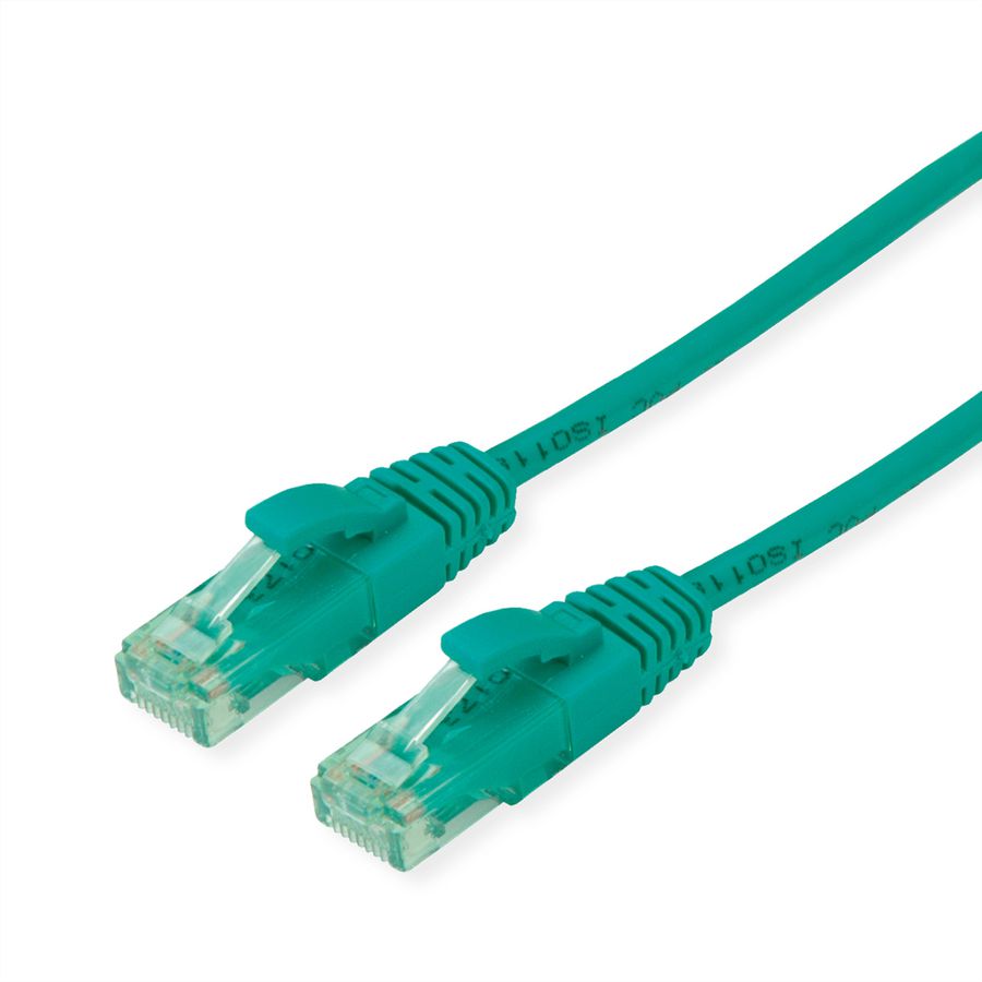 ROLINE RM Patchkabel Cat.6A UTP, groen, 3 m