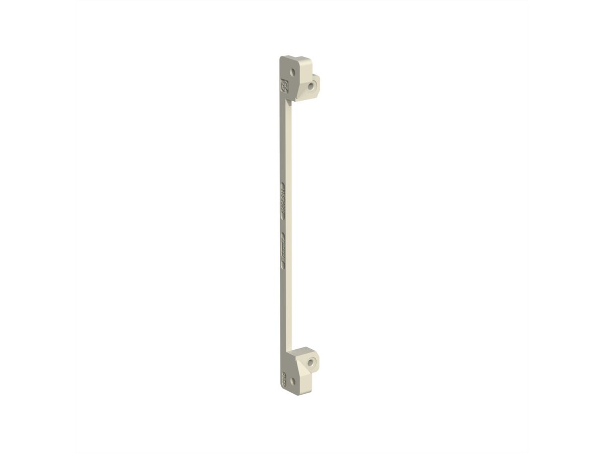 SCHROFF PCB Bracket for Fixing Front Panel/PCB, Plastic, Grey