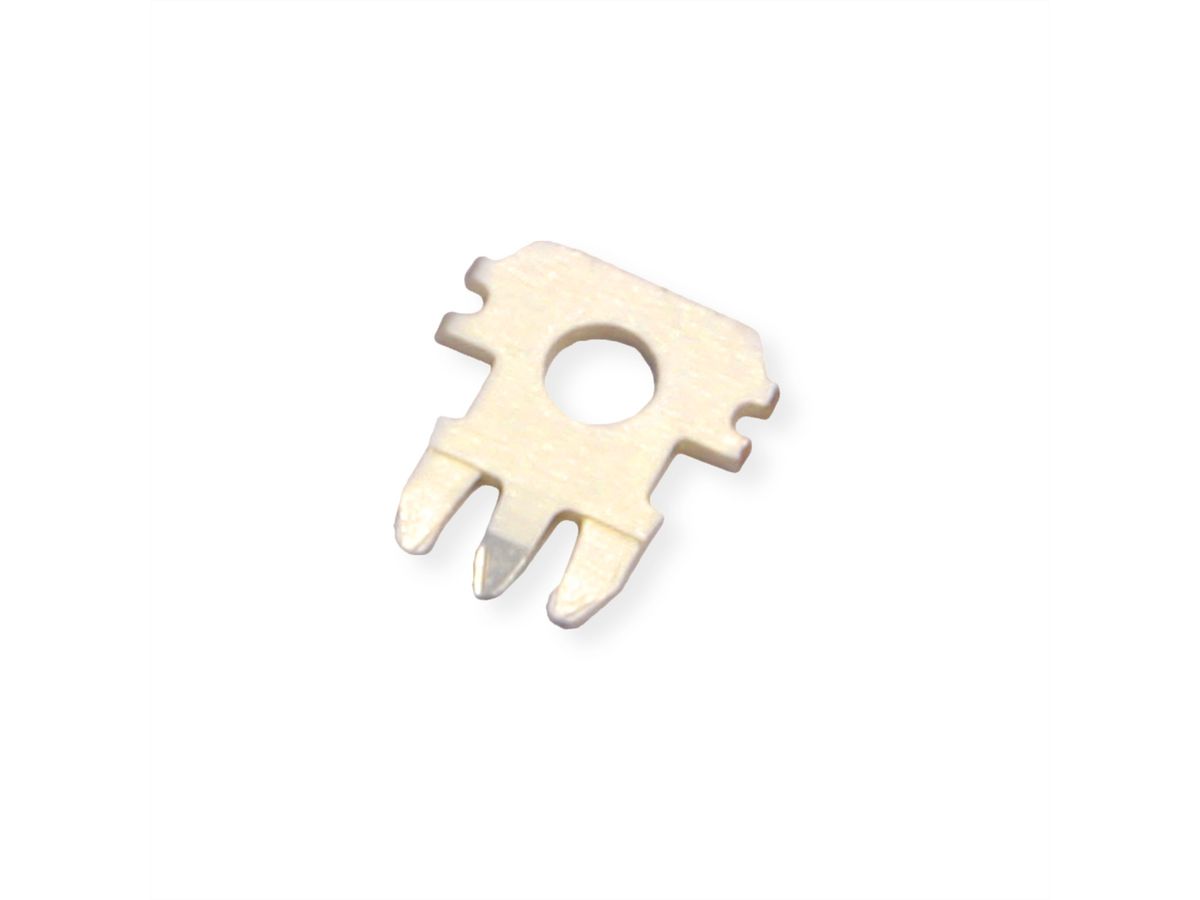 ROLINE Cat.6A (Class EA) Modular Plug, shielded, for Solid/Stranded Wire, 10 pcs.