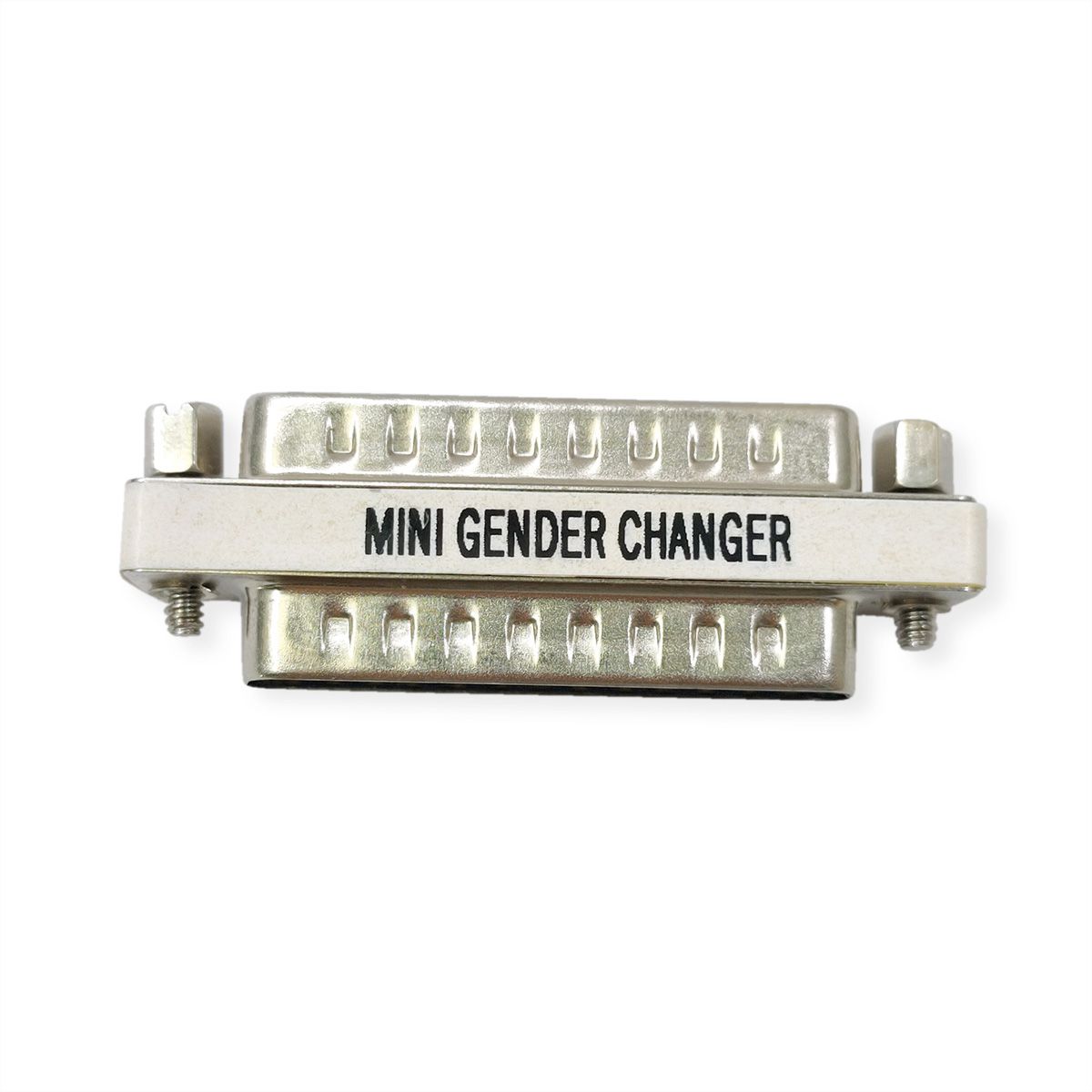 VALUE Mini Gender Changer, 25-pin M - M