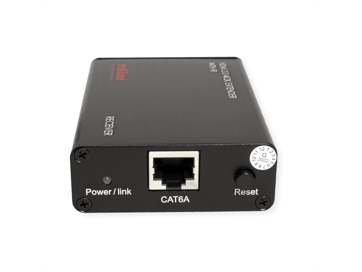 ROLINE Audio/Video System, HDMI, via Cat.6A, 4K@60Hz, 30m/45m