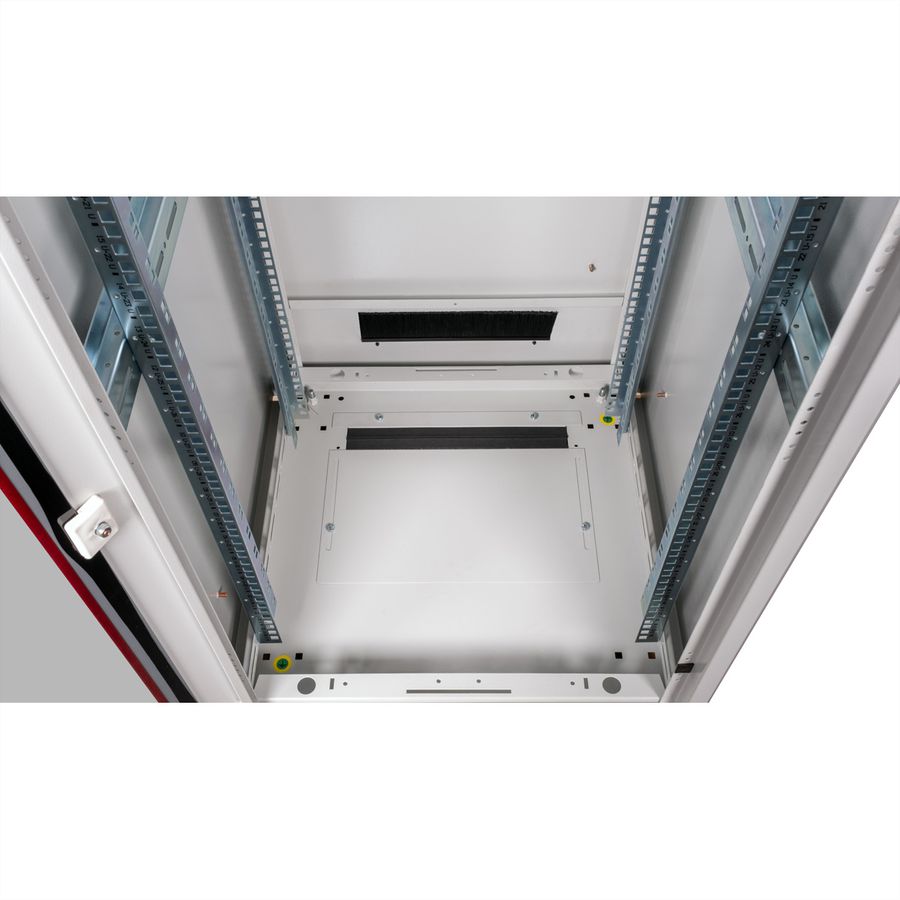 ROLINE 19-inch netwerkkast Pro 36 U, 600x600 BxD Glazen deur grijs