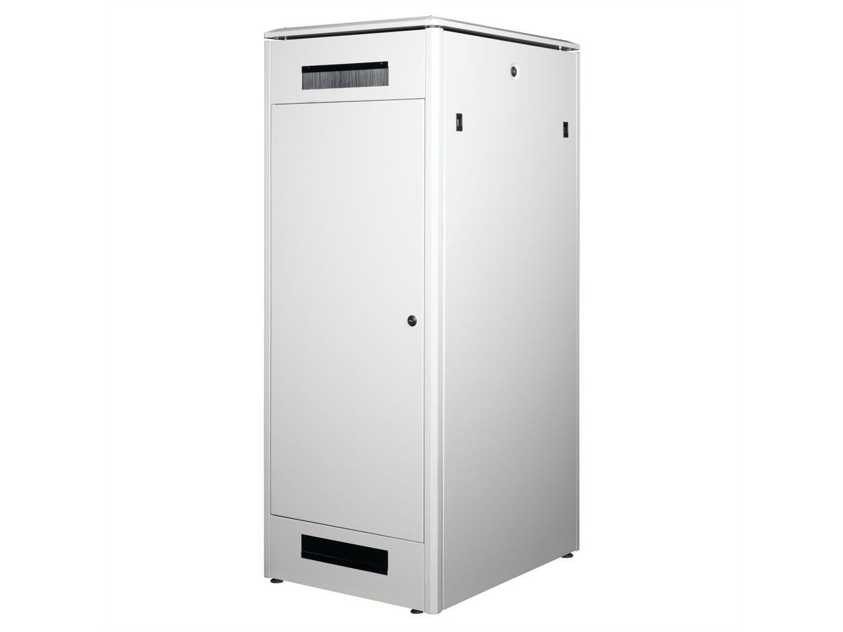 ROLINE 19-inch netwerkkast Pro 32 U, 600x800 BxD Glazen deur grijs